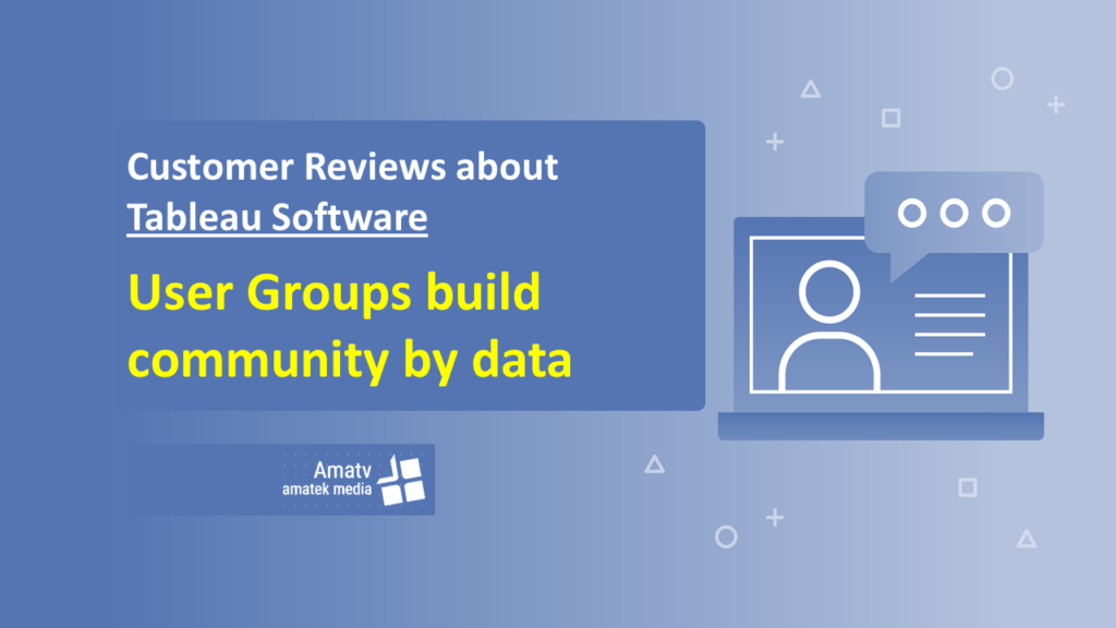 User Groups build community by data